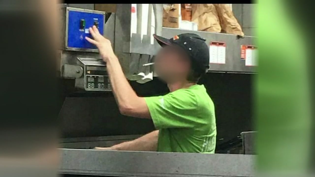 Sonic employees seen smoking in restaurant
